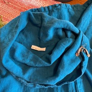 Bryn Walker Linen Cowl Neck Tunic